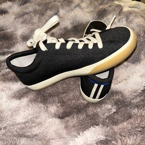 Rothy's Black and White Sneakers